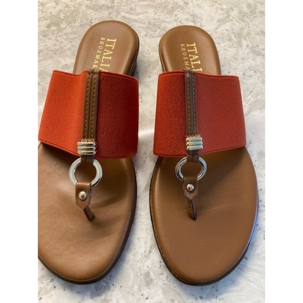 Italian Shoemakers Afia Women's Sandals T-Shape 8